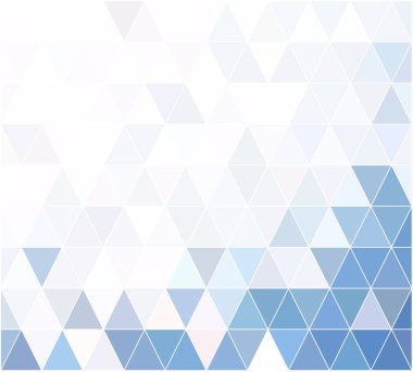 Mavi Izgara Mozaik Arkaplan, Yaratıcı Tasarım Şablonları