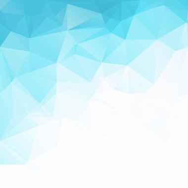 mavi çokgen mozaik arkaplan, yaratıcı tasarım şablonları