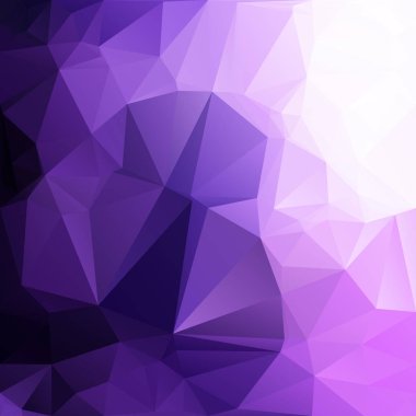 Mor Çokgen Mozaik Arkaplan, Yaratıcı Tasarım Şablonları