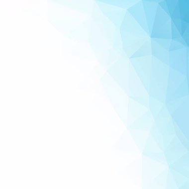 mavi çokgen mozaik arkaplan, yaratıcı tasarım şablonları