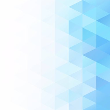 Mavi Izgara Mozaik Arkaplan, Yaratıcı Tasarım Şablonları