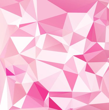 Pembe Çokgen Mozaik Arkaplan, Yaratıcı Tasarım Şablonları