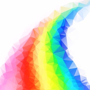 Renkli poligonal mozaik arka plan yaratıcı tasarım şablonları