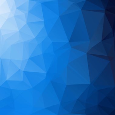 mavi çokgen mozaik arkaplan, yaratıcı tasarım şablonları