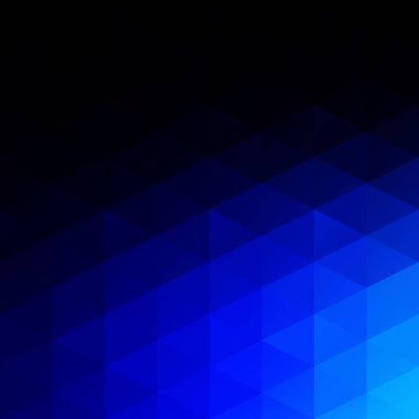 Mavi Izgara Mozaik Arkaplan, Yaratıcı Tasarım Şablonları