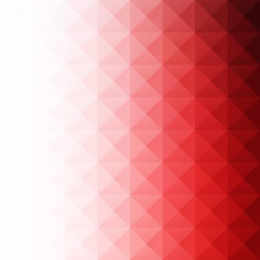 Kırmızı kılavuz Mozaik arka plan, yaratıcı tasarım şablonları