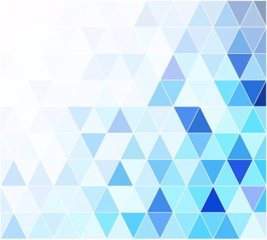 Mavi Izgara Mozaik Arkaplan, Yaratıcı Tasarım Şablonları