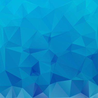mavi çokgen mozaik arkaplan, yaratıcı tasarım şablonları