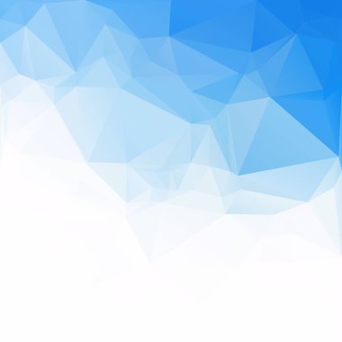 mavi çokgen mozaik arkaplan, yaratıcı tasarım şablonları