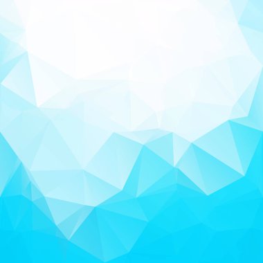 mavi çokgen mozaik arkaplan, yaratıcı tasarım şablonları