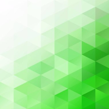 Yeşil Izgara Mozaik Arkaplan, Yaratıcı Tasarım Şablonları