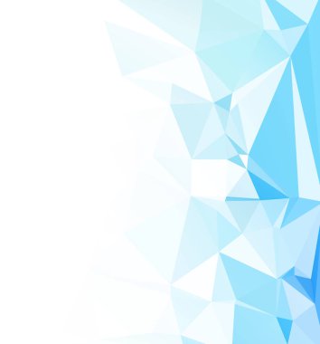 mavi çokgen mozaik arkaplan, yaratıcı tasarım şablonları