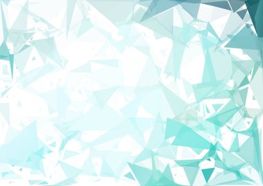 Mavi mola mozaik arka plan, yaratıcı tasarım şablonları