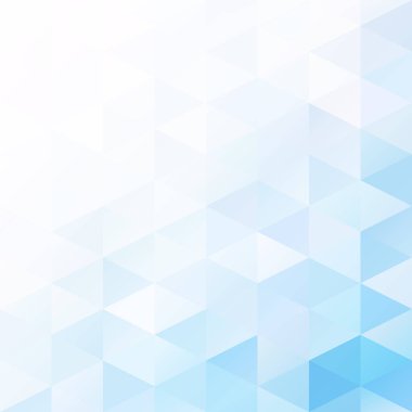 Mavi Izgara Mozaik Arkaplan, Yaratıcı Tasarım Şablonları