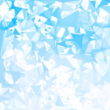 Mavi mola mozaik arka plan, yaratıcı tasarım şablonları