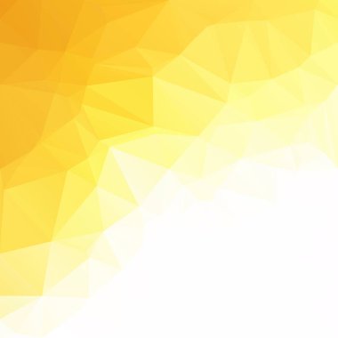 Turuncu poligonal mozaik arka plan yaratıcı tasarım şablonları