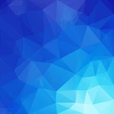 mavi çokgen mozaik arkaplan, yaratıcı tasarım şablonları