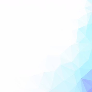 mavi çokgen mozaik arkaplan, yaratıcı tasarım şablonları