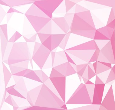 Pembe Çokgen Mozaik Arkaplan, Yaratıcı Tasarım Şablonları