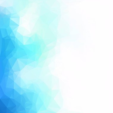 mavi çokgen mozaik arkaplan, yaratıcı tasarım şablonları