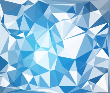 mavi çokgen mozaik arkaplan, yaratıcı tasarım şablonları