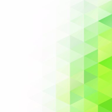 Yeşil Izgara Mozaik Arkaplan, Yaratıcı Tasarım Şablonları