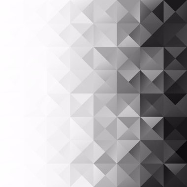 Siyah kılavuz Mozaik arka plan, yaratıcı tasarım şablonları