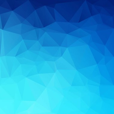 mavi çokgen mozaik arkaplan, yaratıcı tasarım şablonları