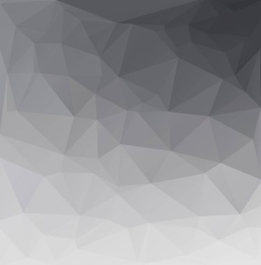 Siyah poligonal mozaik arka plan, yaratıcı tasarım şablonları