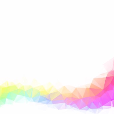 Renkli poligonal mozaik arka plan yaratıcı tasarım şablonları