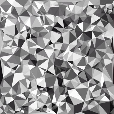 Siyah poligonal mozaik arka plan, yaratıcı tasarım şablonları