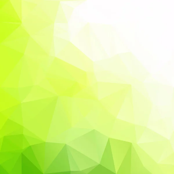 Зелений Багатокутний Мозаїчний Фон Шаблони Креативного Дизайну — стоковий вектор