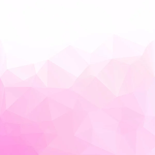 Rózsaszín Poligonális Mozaik Háttér Kreatív Tervezési Sablonok — Stock Vector