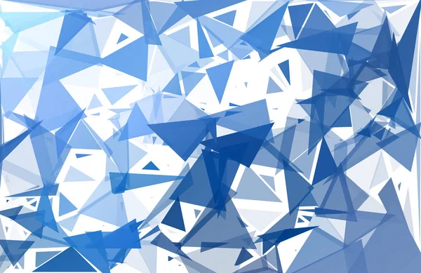 Blue Break Mosaik Hintergrund Kreative Design Vorlagen — Stockvektor