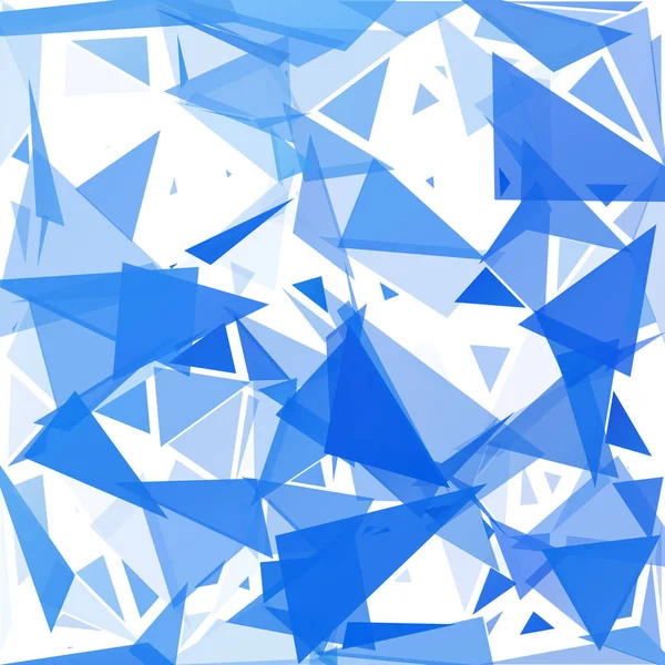蓝色打破马赛克背景 创意设计模板 — 图库矢量图片