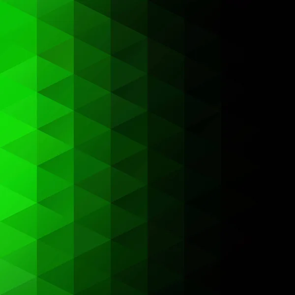 Grüner Grid Mosaik Hintergrund Kreative Design Vorlagen — Stockvektor