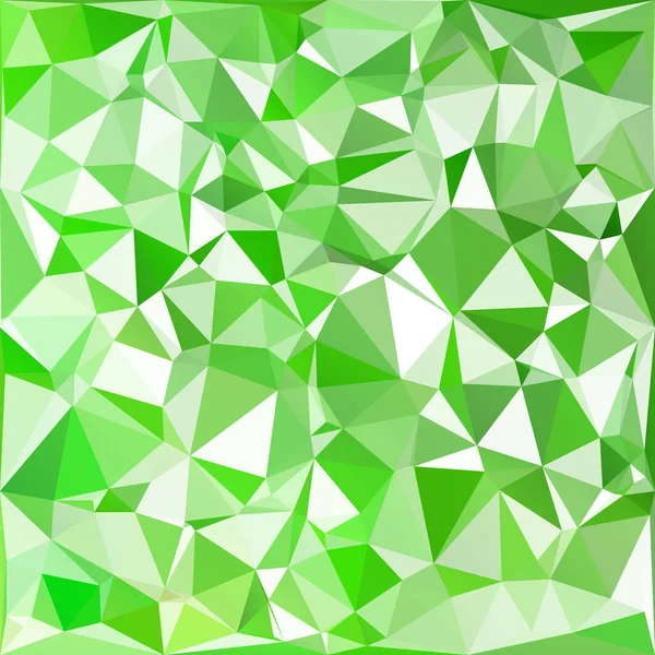 Grüner Polygonaler Mosaik Hintergrund Kreative Design Vorlagen — Stockvektor