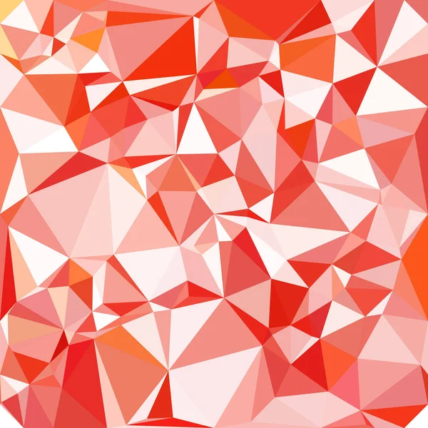 Fondo Mosaico Poligonal Rojo Plantillas Diseño Creativo — Vector de stock