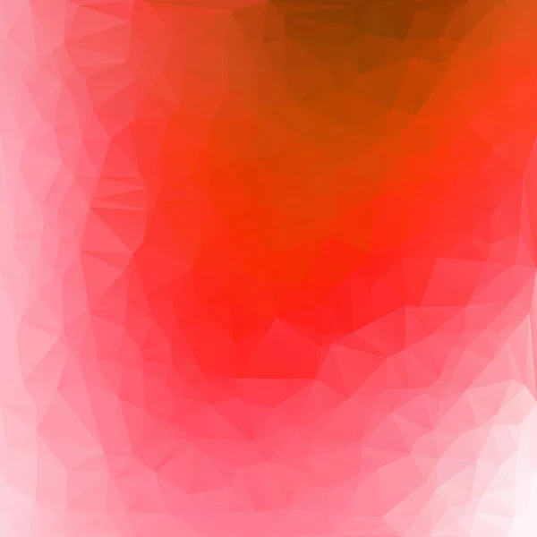红多边形马赛克背景 创意设计模板 — 图库矢量图片