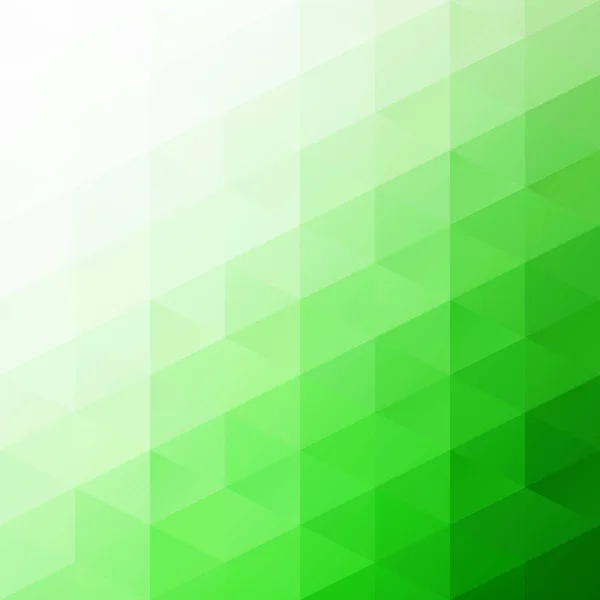 Zöld Rács Mozaik Háttér Kreatív Tervezési Sablonok — Stock Vector