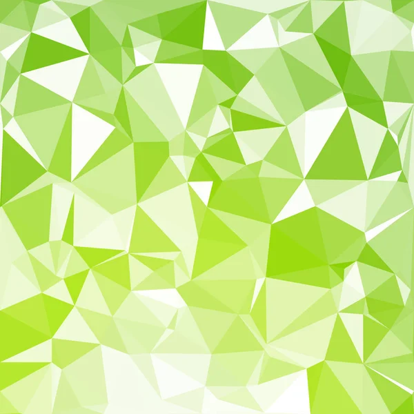 Green Polygonal Mosaic Background Creative Design Templates — Stock Vector