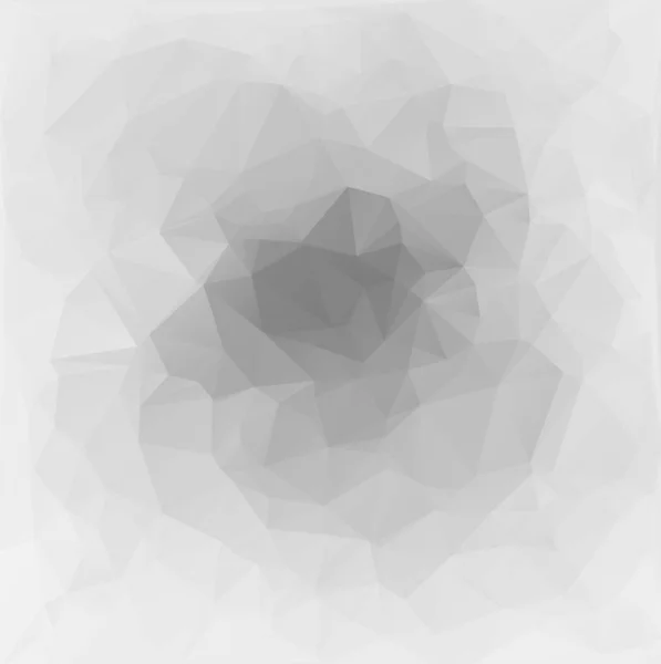 Gray White Polygonal Háttér Kreatív Tervezési Sablonok — Stock Vector