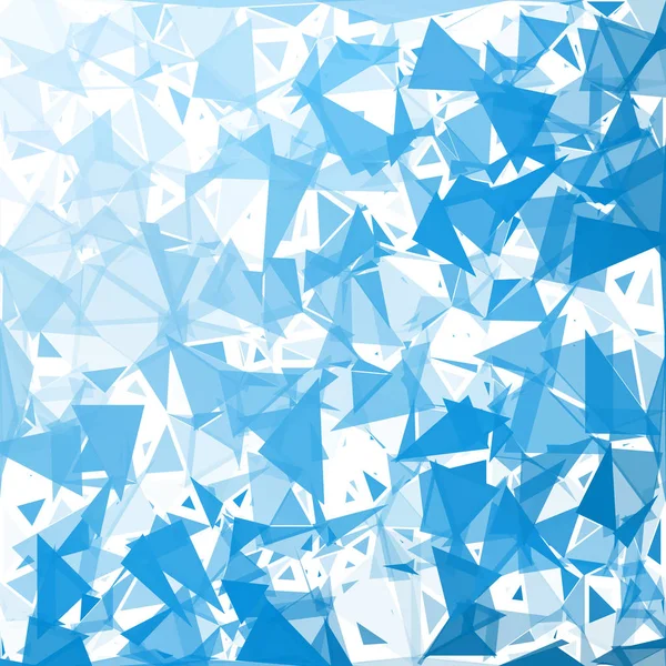Blue Break Mosaico Sfondo Modelli Design Creativo — Vettoriale Stock