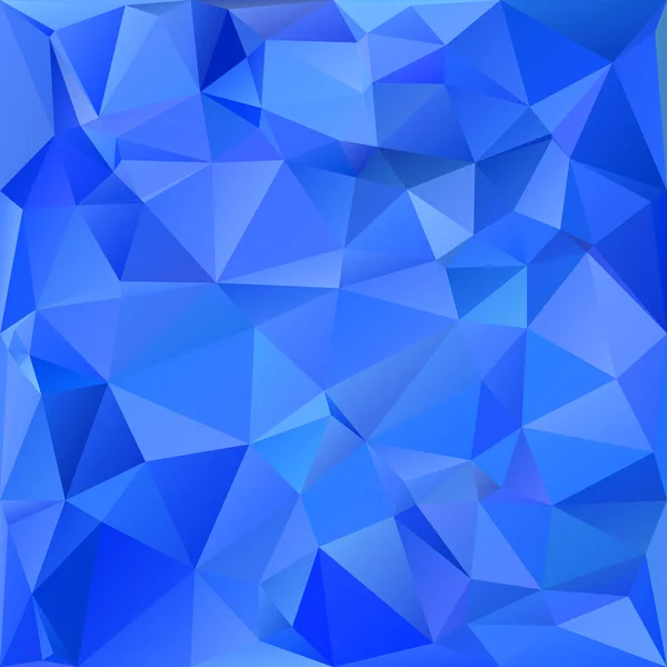 Fondo Mosaico Poligonal Azul Plantillas Diseño Creativo — Archivo Imágenes Vectoriales