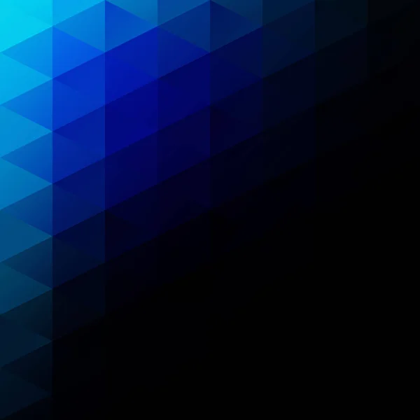 Sfondo Mosaico Griglia Blu Modelli Design Creativo — Vettoriale Stock