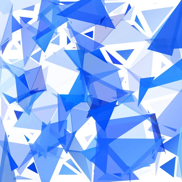 Blue Break Mosaik Hintergrund Kreative Design Vorlagen — Stockvektor