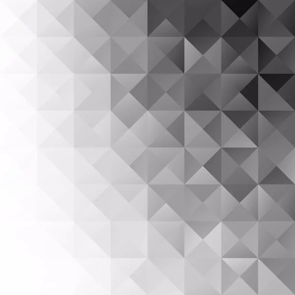 Grauweißer Grid Mosaik Hintergrund Kreative Design Vorlagen — Stockvektor