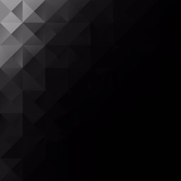 Schwarzes Gitter Mosaik Hintergrund Kreative Design Vorlagen — Stockvektor