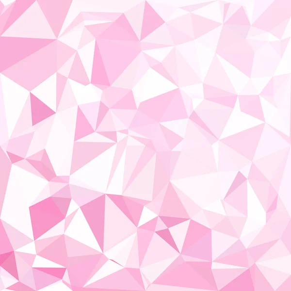 Sfondo Mosaico Poligonale Rosa Modelli Design Creativo — Vettoriale Stock