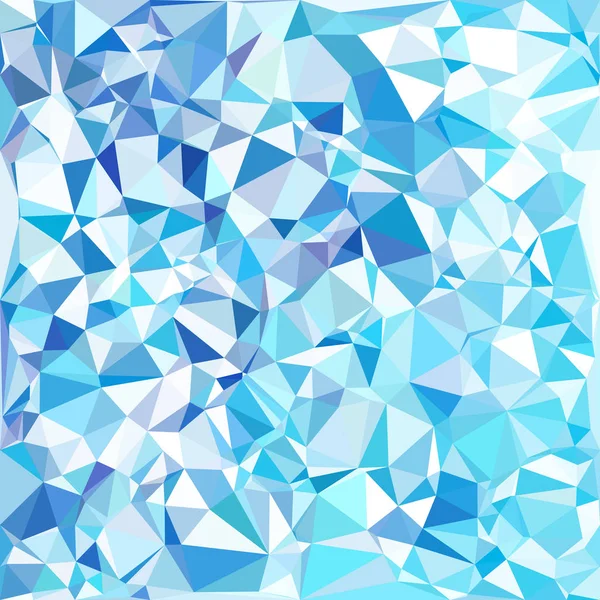 Fondo Mosaico Poligonal Azul Plantillas Diseño Creativo — Vector de stock